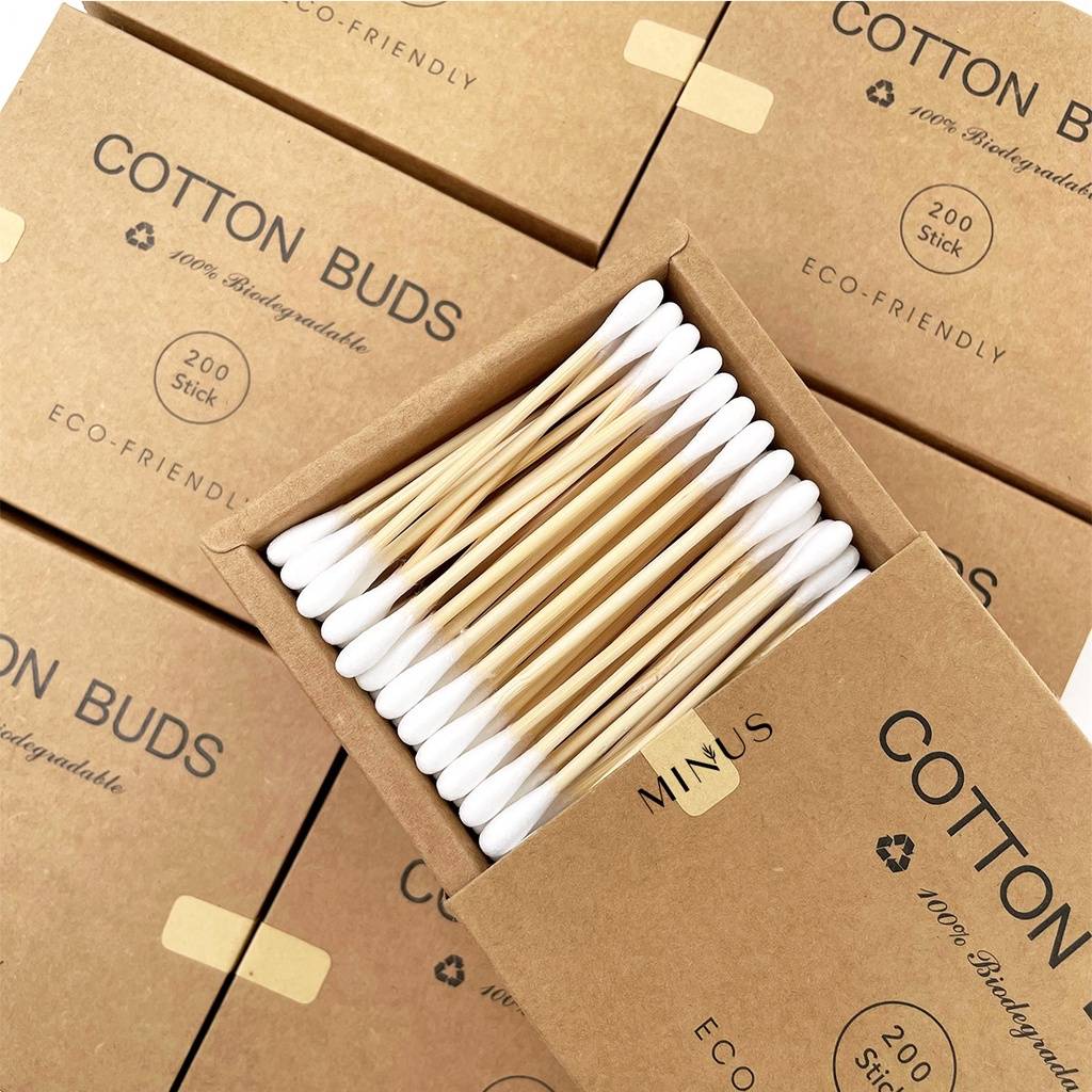 Bamboo Cotton Buds 200 pcs