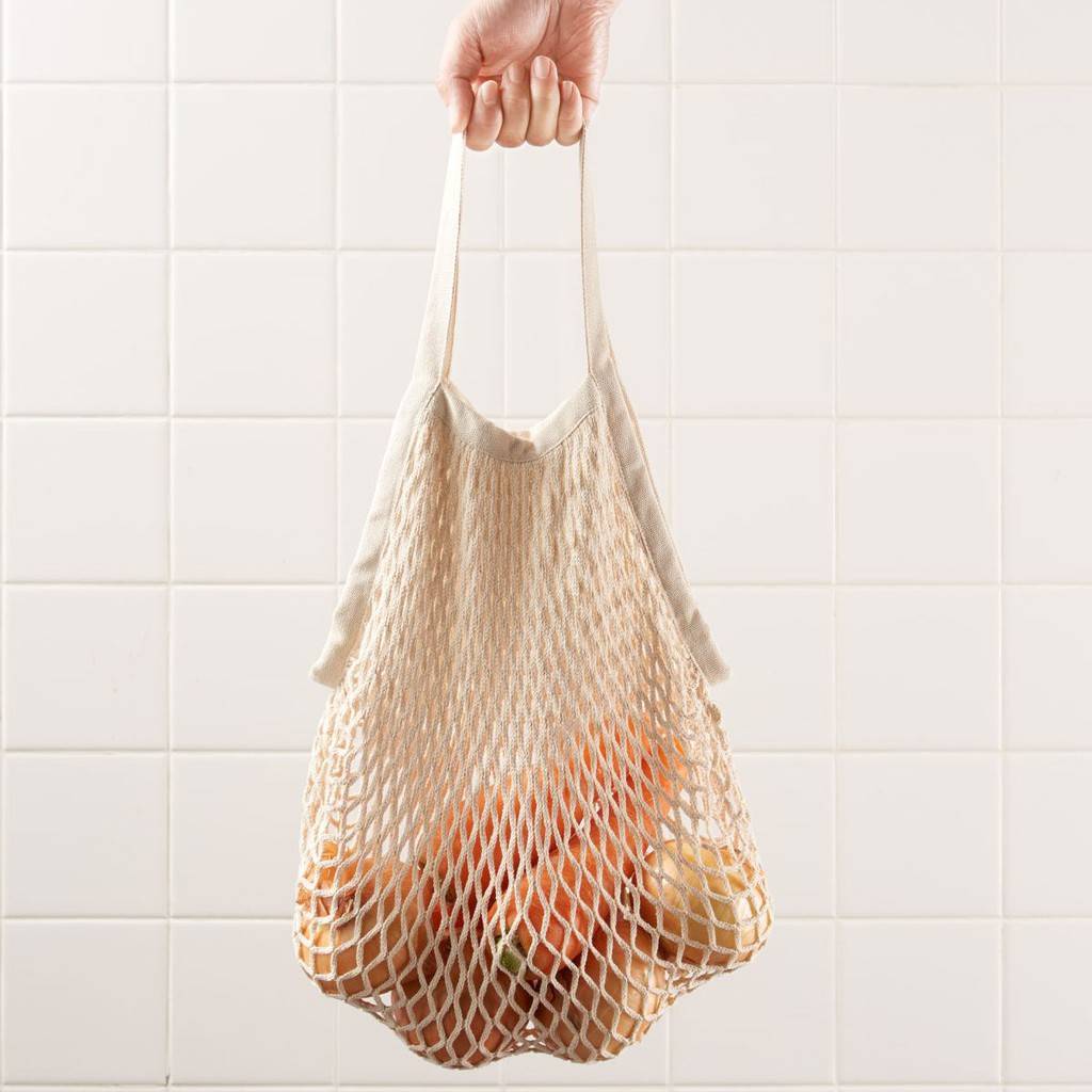 Mesh Cotton Grocery Bag